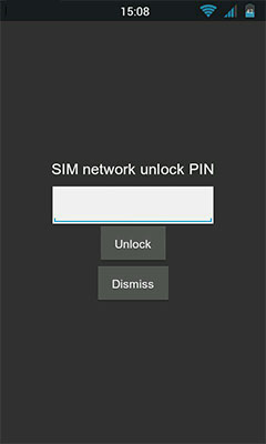 Samsung Galaxy S6 asking for "SIM Network Unlock PIN"